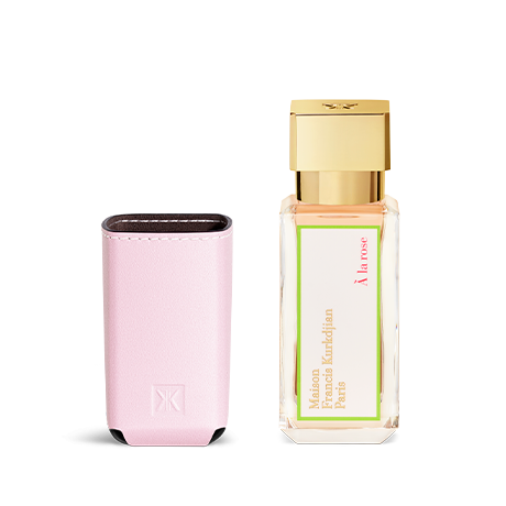 À la rose, , hi-res, Eau de parfum<br>y Estuche de cuero Dúo